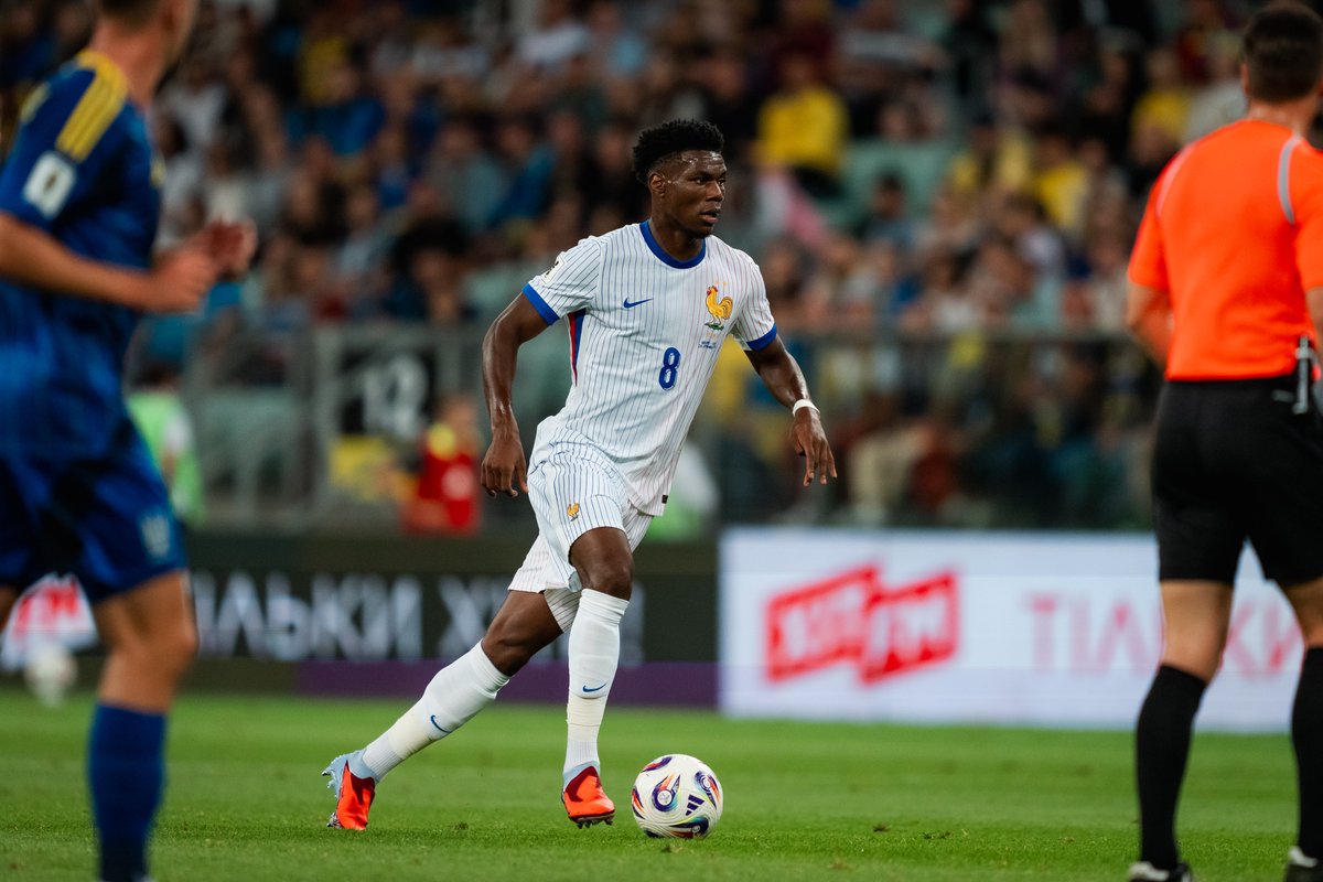 La 𝗣𝗥𝗘𝗦𝗧𝗔𝗧𝗜𝗢𝗡 𝗫𝗫𝗟 d’Aurélien Tchouameni 🇫🇷 face à l’Ukraine 🔥 De retour dans le bon 👏 🎥 Equipe de France ⭐⭐