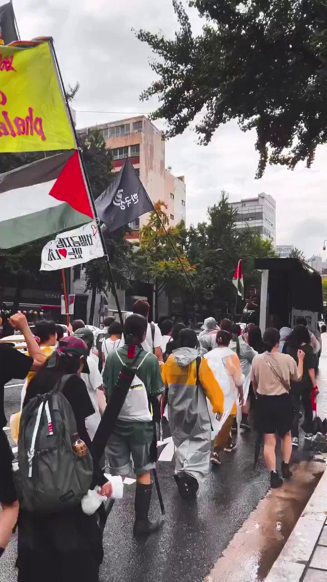 🇵🇸 🇰🇷 South Korea STANDS with PALESTINE!