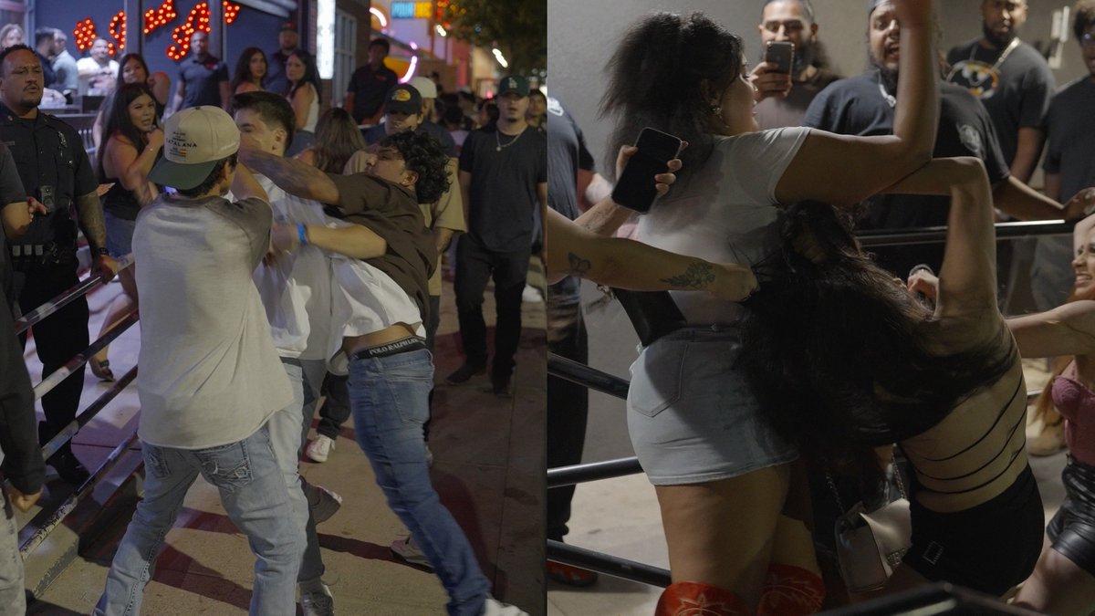 Crazy: Fights break out 7th Street Fort Worth TX 9-6-2025 #fight #brawl #texas #fights September 2025