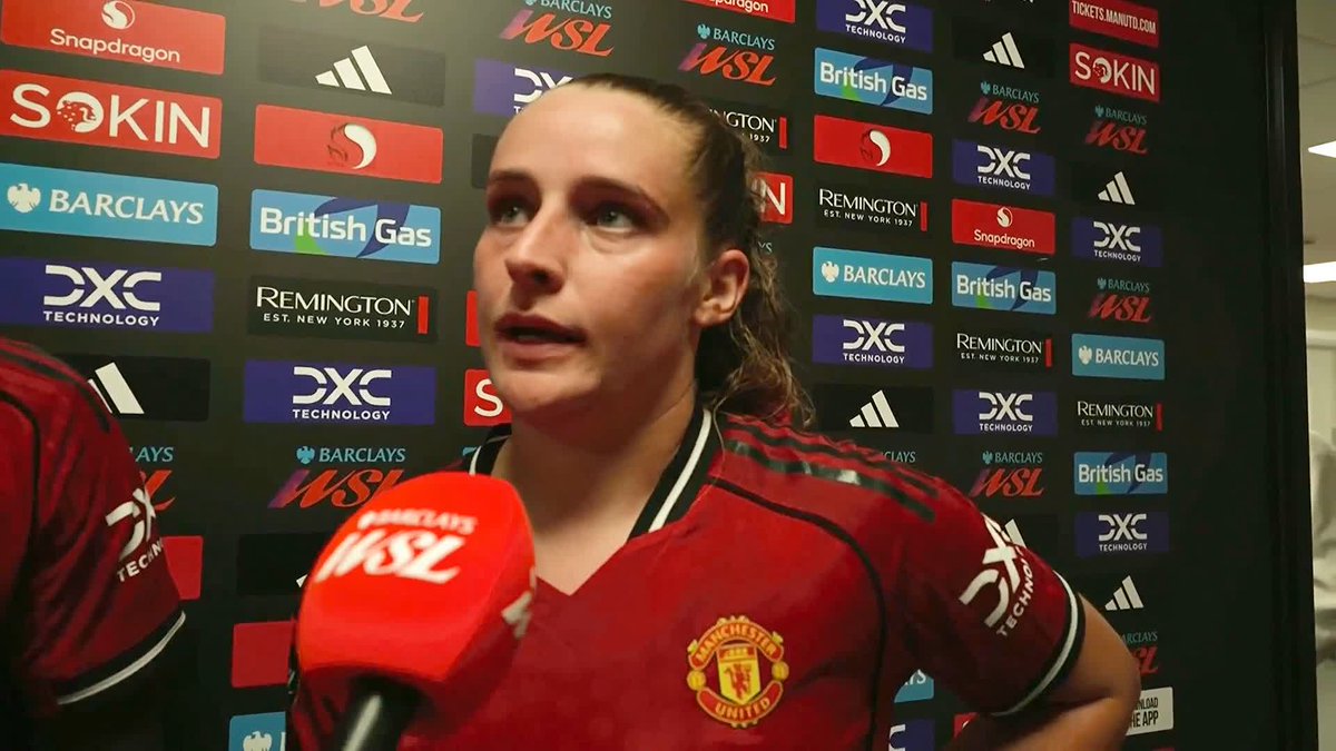 "We know what Melvine is about" โจ Ella Toone and Melvine Malard react to Man United's 4-0 win over Leicester to kick off the season! ๐ด