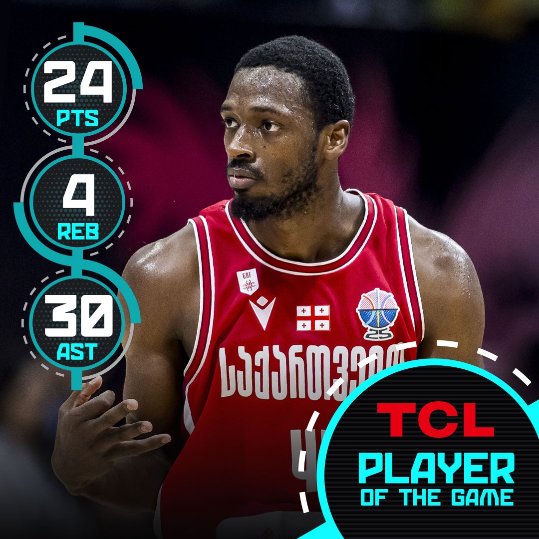 Kamar Baldwin (24 PTS, 4 REB) comes up clutch for Georgia in their historic victory, sending them to the Quarter-Finals! #EuroBasket | #MakeYourMark