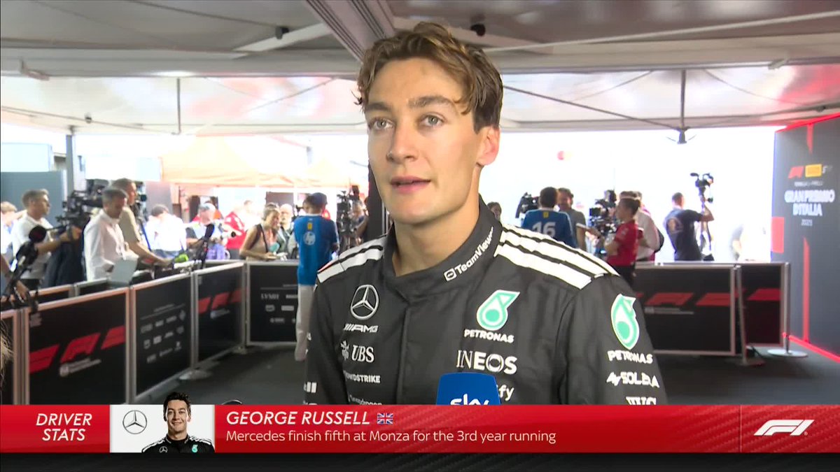 "It's a bit of a funny sport at the moment" 🏎️ George Russell reflects on the Italian Grand Prix