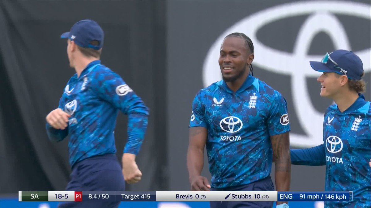 Jofra Archer is on fire 🔥