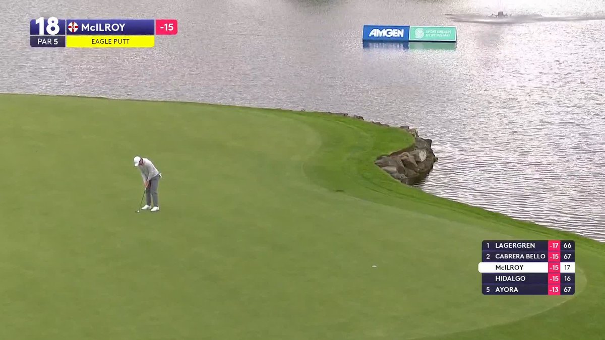 We're going to a play-off! An absolutely incredible eagle putt on the 18th hole takes the roof off the K Club and sends Rory McIlroy to a play-off with Joakim Lagergren. 📺 Watch 📱Follow #RTESport
