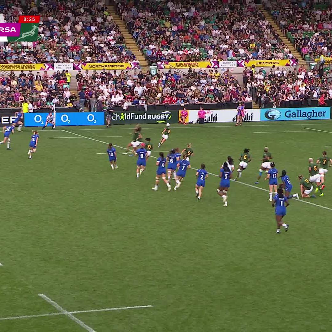 Watch out for France and their quick starts 👀 #RWC2025 #FRAvRSA