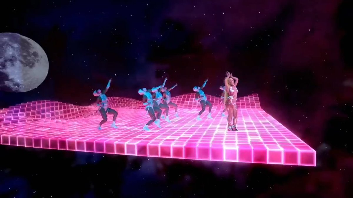 Doja Cat will perform tonight at the 2025 MTV #VMAs , live at 8EST|5PST. Here’s a throwback to her first Video Music Awards performance back in 2020 🛸