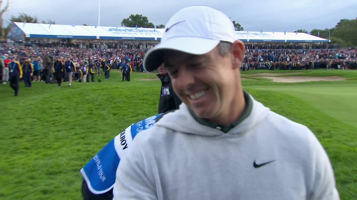 "I'm so lucky I get to do this in front of these people" 🥺💚 #AmgenIrishOpen