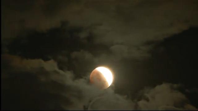 A glimpse of the total lunar eclipse dubbed ‘The Blood Moon’ #CitizenSundayLive