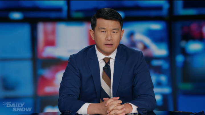 A woman has made 183 calls to 911 since 2010? Quit hogging the line! Ronny Chieng