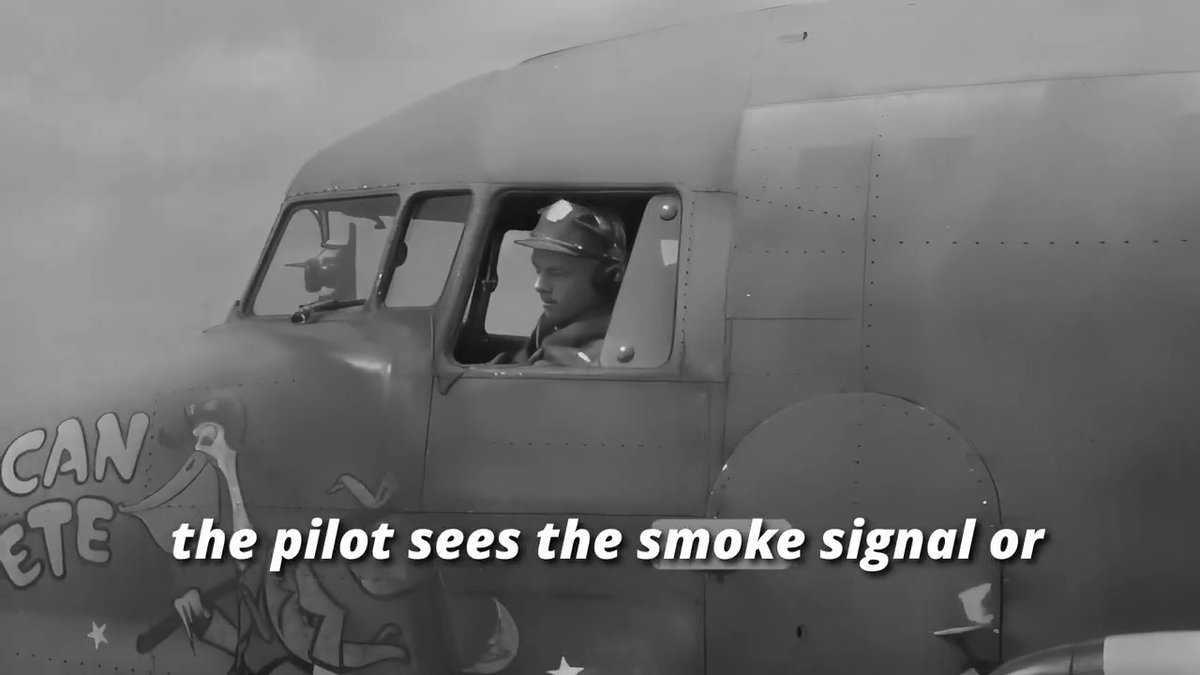 Here is some interesting footage from WWII on how aerial wire laying was done using C-47's - a requirement for battlefield communication. Based on estimates, in 11 months of major ground ops in Europe, June '44-May '45, over 2 million miles of wire was laid (6k miles per day).😎