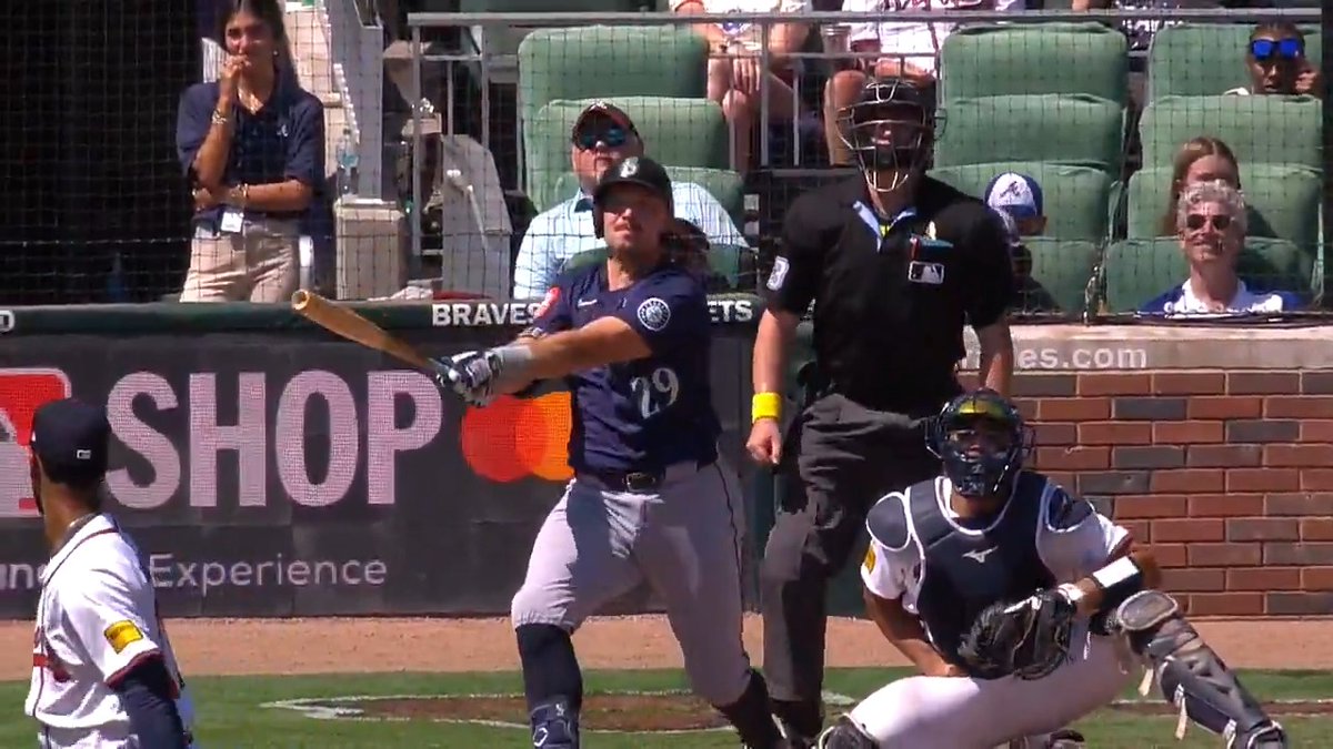 Cal Raleigh is now just one homer away from tying Mickey Mantle (54 HR, 1961) for the most in a season by a switch-hitter!