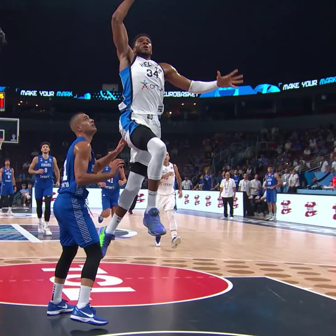 HERE COMES THE GREEK FREAK 🇬🇷 #EUROBASKET