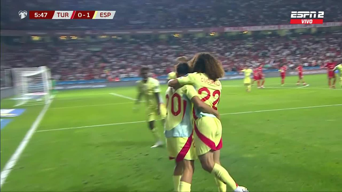 "Pedri": Por su gol a Turquía en las eliminatorias para la #CopaMundialFIFA