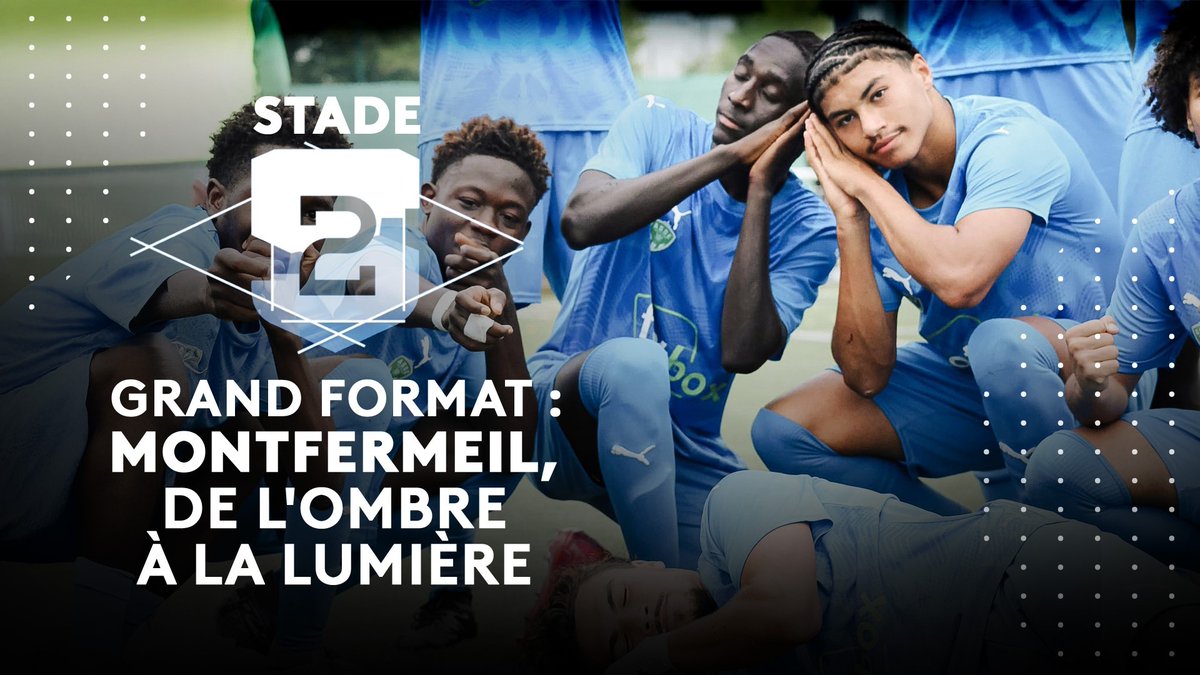 ⚽ #Stade2 | Grand format : Montfermeil, de l’ombre à la lumière 😍 C’est l’histoire d’un club de foot au secours d’un quartier ! Le FC Montfermeil est devenu une référence dans la formation des jeunes avec son équipe U19 : une fierté et une revanche pour cette ville !
