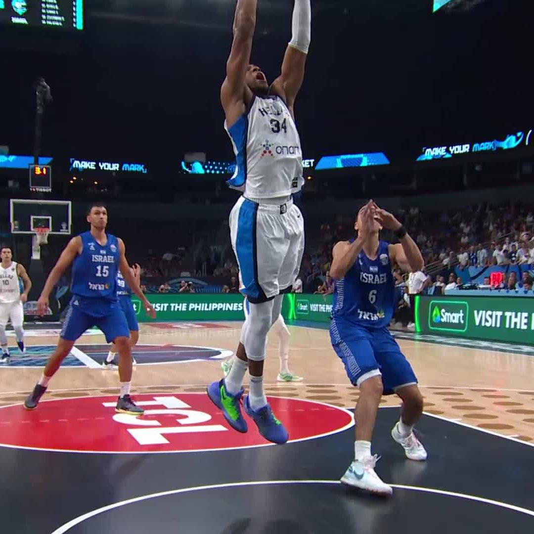 "They have to come up with something to slow down Antetokounmpo." You're right. #EuroBasket | #MakeYourMark