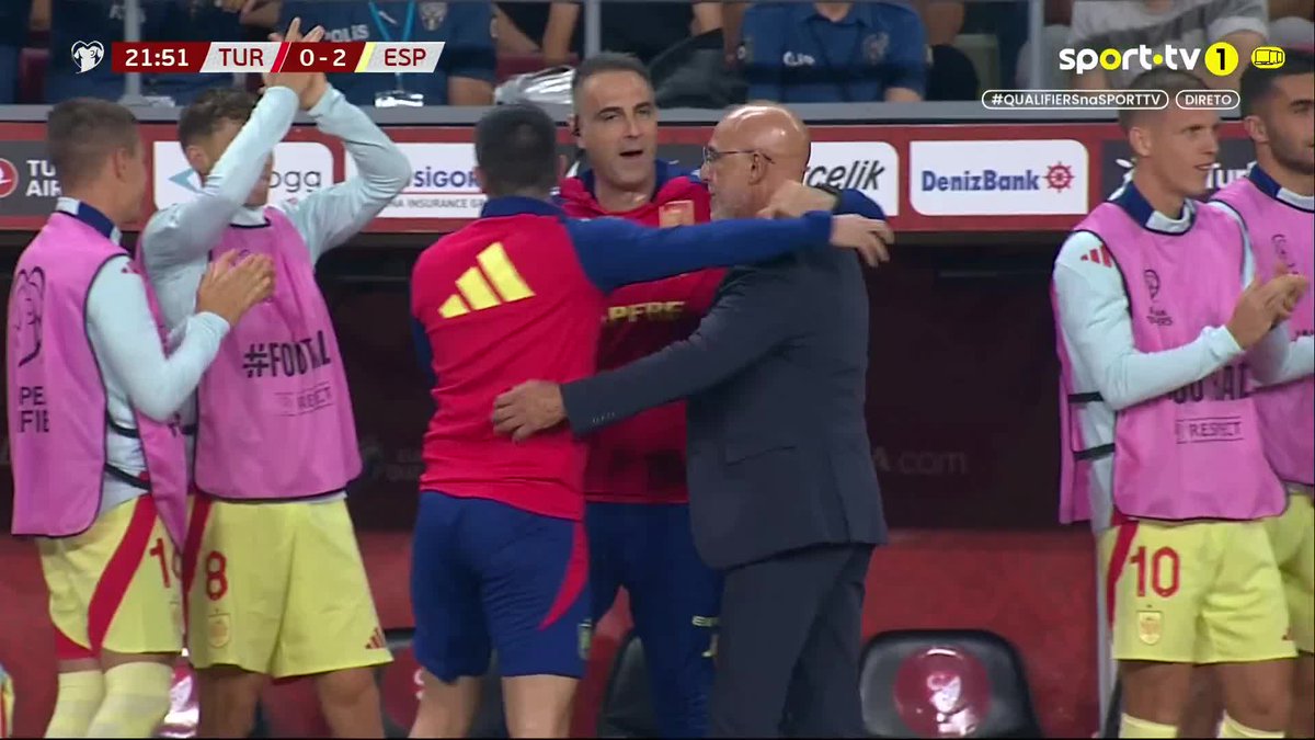 Magnífico! Simplesmente magnífico! O que joga a Espanha!