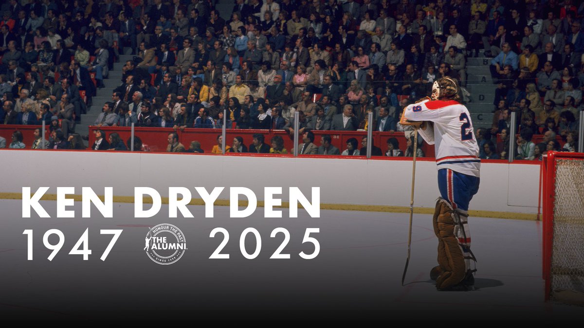 Remembering the brilliant Ken Dryden. From Yvan Cournoyer, Steve Shutt, and Serge Savard.