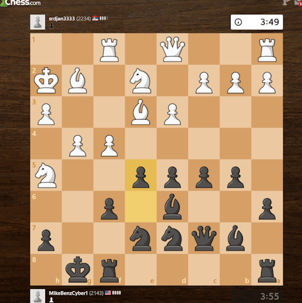 cute little positional win against a 2230