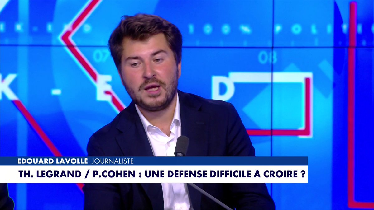 «Les journalistes de gauche ont le droit de faire ce qu’ils veulent», s’insurge le journaliste Edouard Lavollé dans 100 % Politique week-end