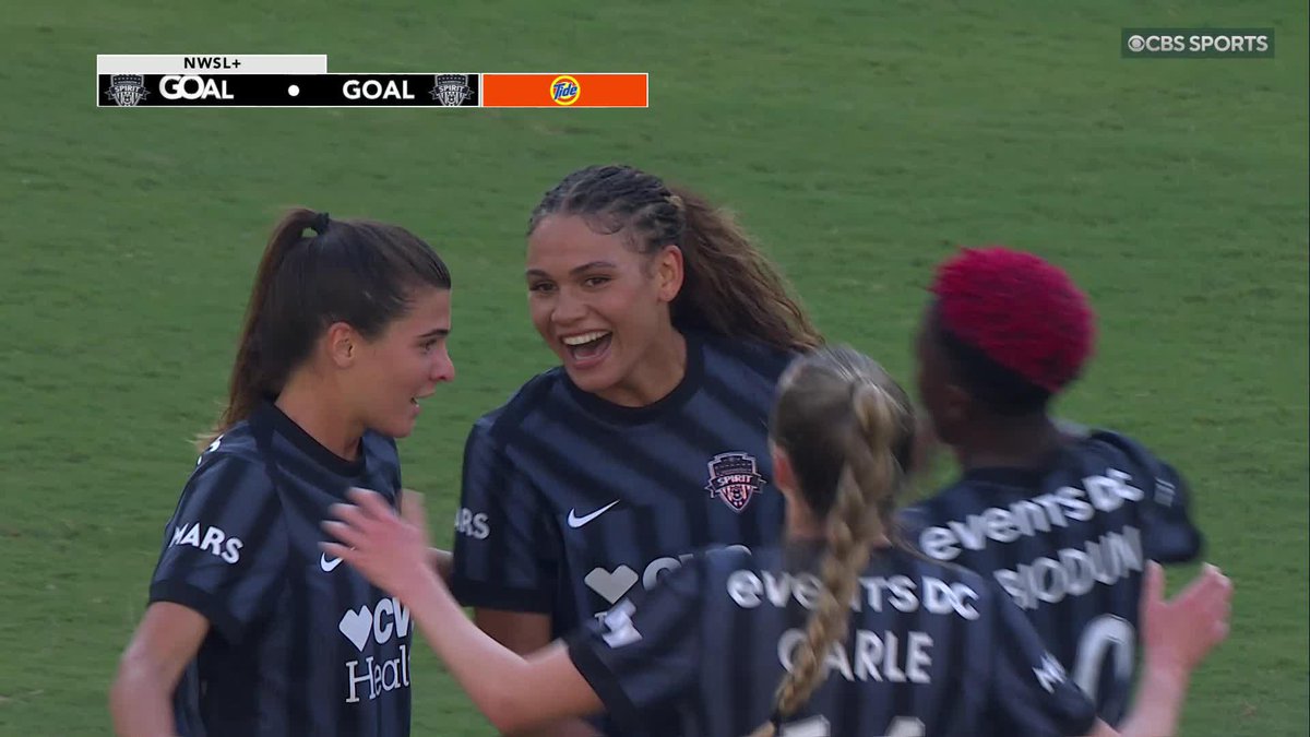 Trin goal!! Not sure which is better, Leicy Santos' perfect pass or Trinity Rodman's one-touch finish 🤩
