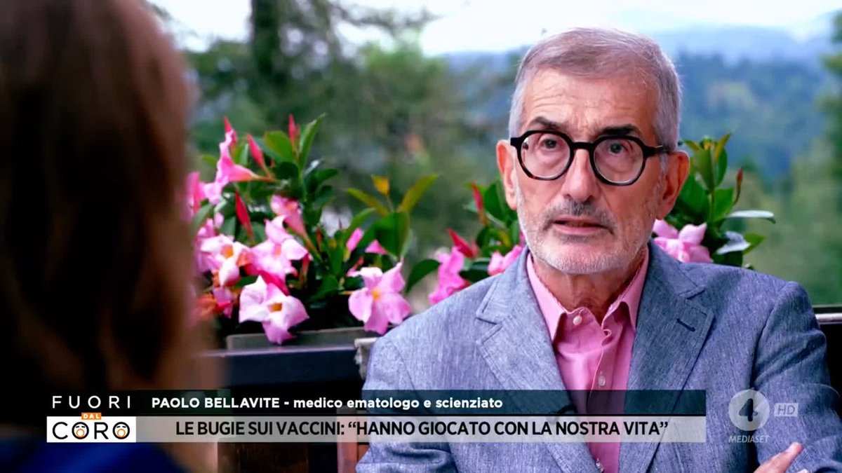 Gli allarmi ignorati del professor Bellavite che nel 2021 aveva previsto le trombosi e le neuropatie presumibilmente collegate al vaccino contro il covid. Il servizio completo di Marianna Canè a #Fuoridalcoro è su Mediaset Infinity