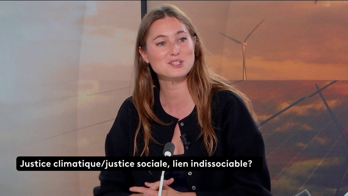 🔴 🗣 “Je ne suis pas d’une écologie qui sauve des dauphins en Méditerranée mais qui laisse mourir des migrants. La question de la justice sociale est au cœur de la justice climatique“, déclare Camille Étienne sur le plateau de l’émission #LePouretleContre.