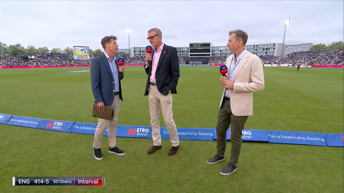 “I can categorically tell you it's 100 balls next year." ECB Chair Richard Thompson discusses the future of The Hundred 💭
