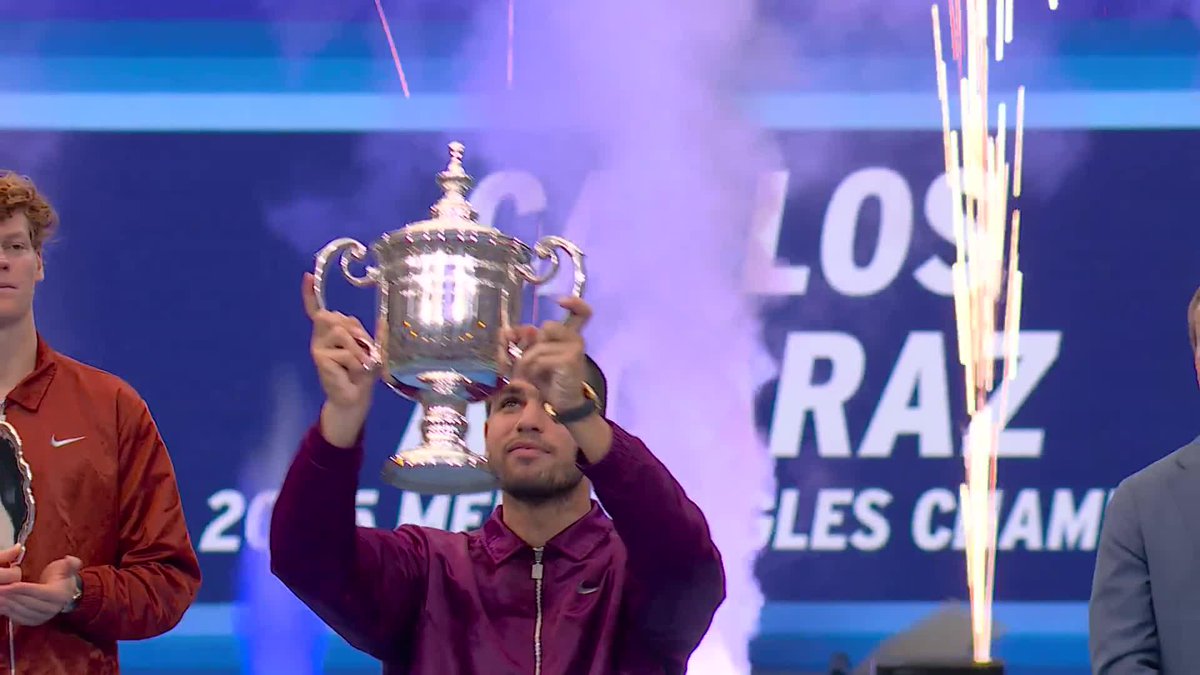 Carlos Alcaraz is a US Open champion once again! 🏆🏆