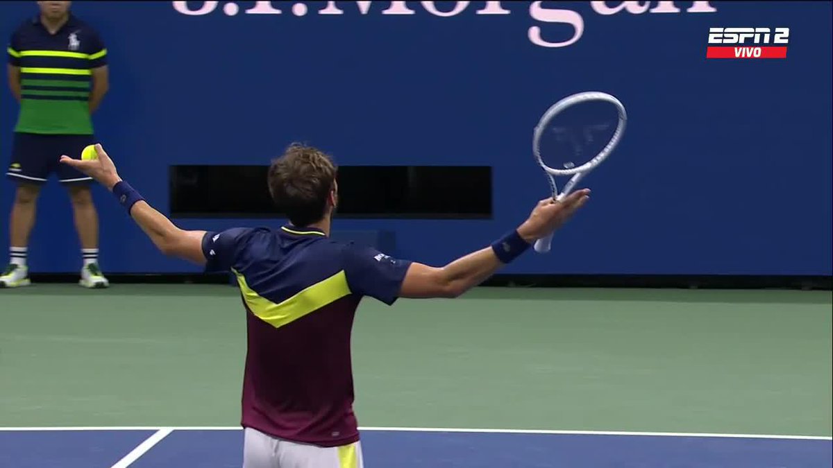 Qué pasa? Está difícil ganarle a Alcaraz en el US Open?