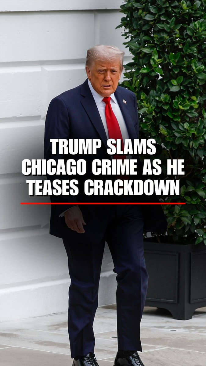 President Trump lists recent Chicago crime stats when asked why he's so focused on the city's crime: "You think there's worse than that? I don't think so."