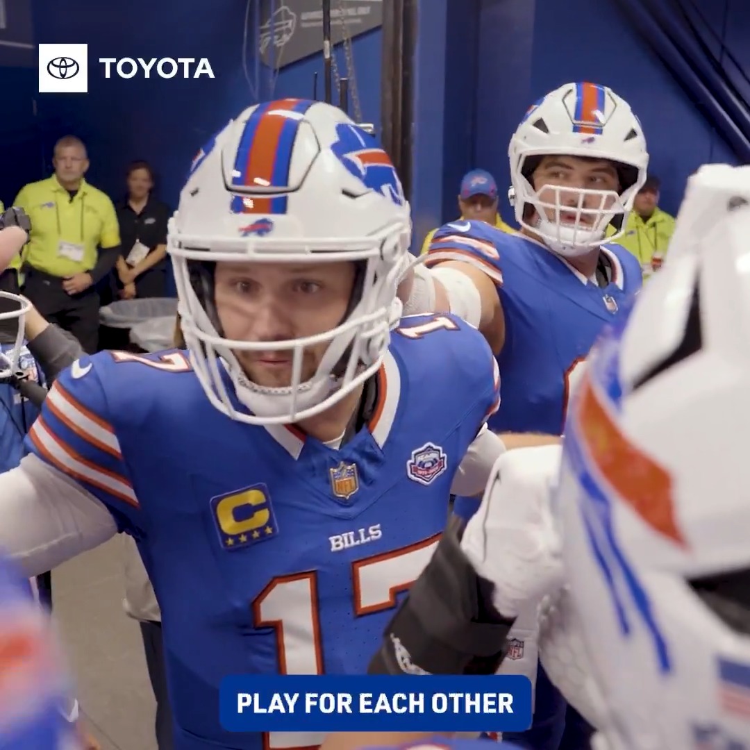 Get us going, Josh Allen!! 😤 Drive Toyota | #BALvsBUF