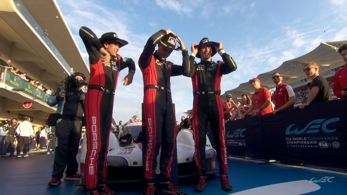 A well-deserved win for the #6 crew 👏 Soak it up Porsche fans! #WEC #6HCOTA #Porsche