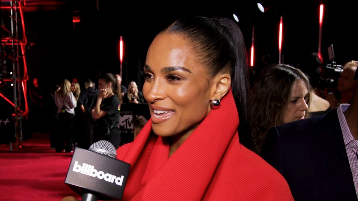 .Ciara says Mariah Carey's catalogue "has stood the test of time" while on the VMAs red carpet with Billboard News.