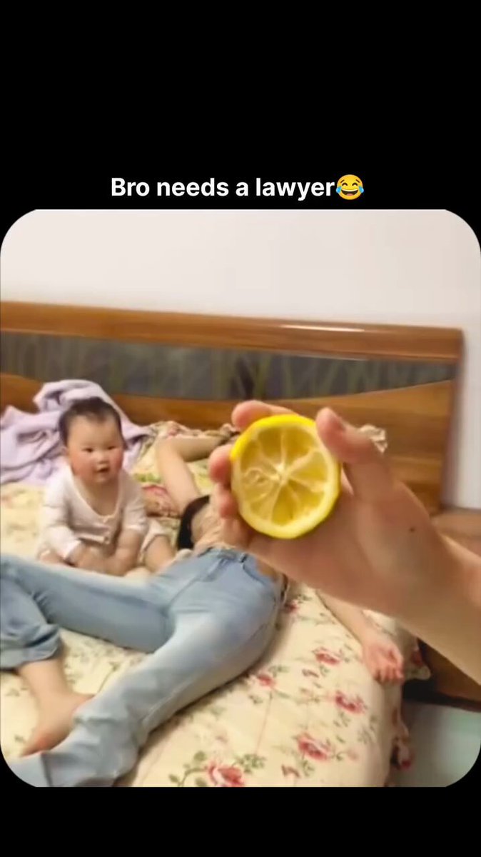 Baby needs justice 😭😂
