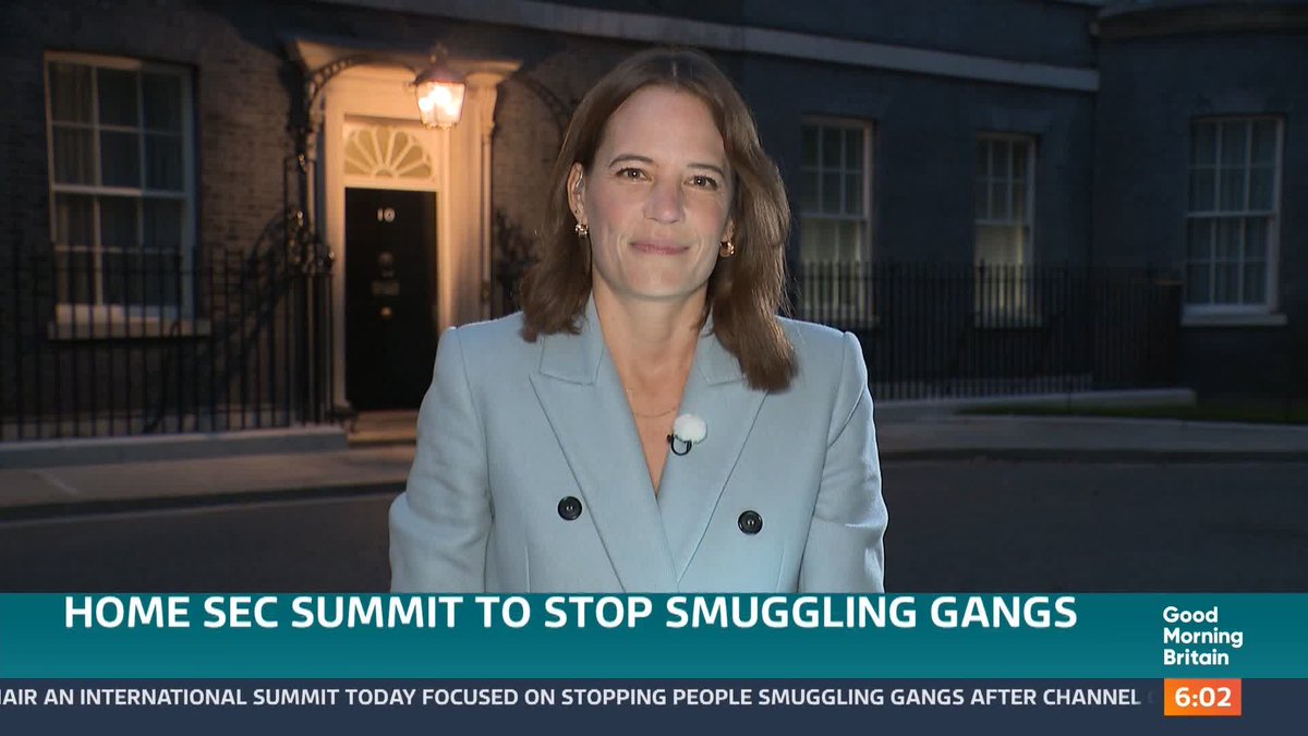 The new home secretary, Shabana Mahmood, will chair an international summit today focused on new measures to stop people smuggling gangs, after small boat crossings in the Channel reached a record high this weekend. @louisajamesitv reports.