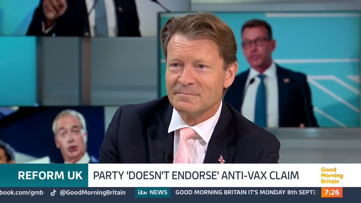A doctor at the Reform conference claimed that the King's cancer was linked to the COVID-19 vaccine. @EdBalls questions Deputy leader of Reform, Richard Tice MP 🇬🇧, on these claims.