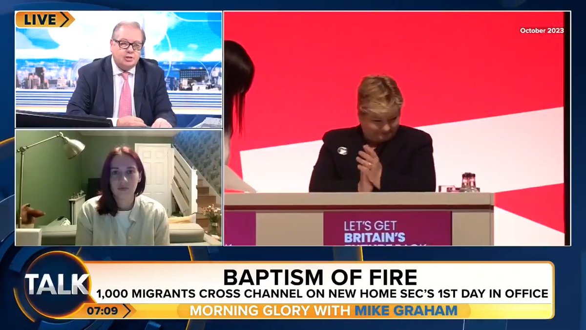 Mike Graham questions why many people in the Civil Service are "being employed" if they are not committed to tackling illegal migration, as Shabana Mahmood starts her first day as Home Secretary. "They've been dealing with this for years and still no plan!" Mike Graham 🇬🇧