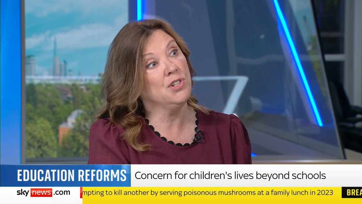 'The systems are so fragmented they're not talking to each other.' Children's Commissioner Dame Rachel De Souza calls for a digital 'unique identifier' to improve coordination between services that support children beyond school. 📺 Sky 501