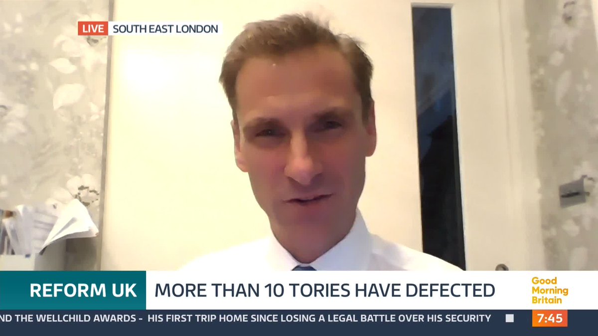 Almost a dozen current and former Conservative MPs have now defected to Reform. One of the most recent defectors Nadine Dorries has declared the 'Tory Party is dead' and its members need to 'look to the future'. Ed Balls and Susanna Reid ask Chris Philp MP why he thinks she's defected.