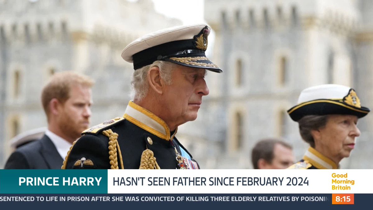 It's the first time Prince Harry has been in the country since his explosive interview, saying he didn't know how long his father had left. The Royal Editor of the Sunday Times, Roya Nikkhah, speaks about how likely it is that the Duke will meet with King Charles.