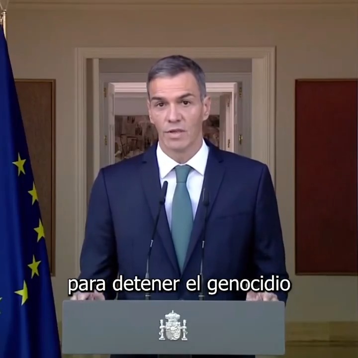 Espaรฑa estรก y estarรก en el lado correcto de la historia. Damos un paso mรกs y emprendemos nueve acciones adicionales para detener el genocidio en Gaza, perseguir a sus ejecutores y apoyar al pueblo palestino.