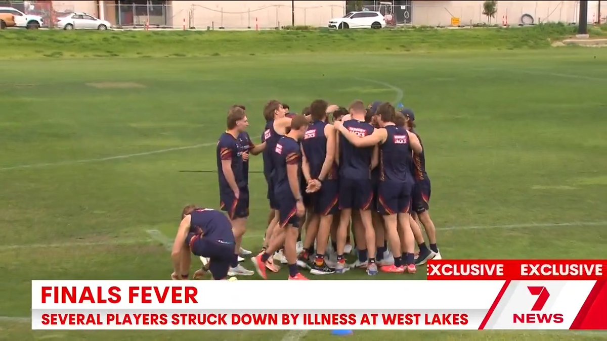 EXCLUSIVE: 7NEWS can reveal several star Crows have been battling illness throughout the club's finals campaign. The flu played an unwanted role in the loss to Collingwood. Josh Money 7AFL #7NEWS