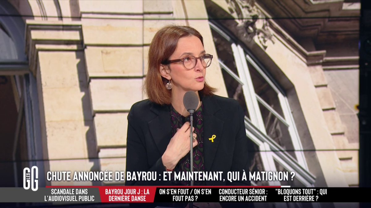 🤔 Chute annoncée de Bayrou : Et maintenant, qui à Matignon ? 🗣️ Barbara Lefebvre : "Je ne m'inquiète pas pour Monsieur Bayrou avec sa retraite à 28 000 €. Il va aller prendre l'air à Pau." #GGRMC