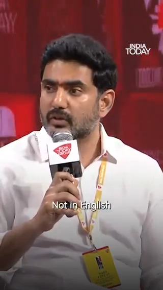 At the #IndiaTodayConclaveSouth, Andhra Pradesh Minister Nara Lokesh backed NEP's three-language policy, stressing mother tongue importance. He clarified Hindi is not mandatory and urged states to avoid politicising language learning. #NEP #Hindi | Lokesh Nara