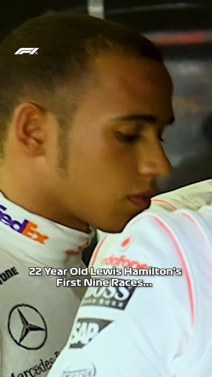 lewis hamilton being one point off the wdc as a ROOKIE