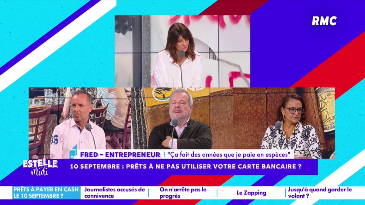 💳 10 septembre : prêts à ne pas utiliser votre carte bancaire ? 📞 Fred : "Je paie en espèces très régulièrement, ça permet à l'artisan de faire ce qu'il veut de cette espèce ! On paie énormément d'impôts et on n'arrive pas à payer les hôpitaux, les routes..." #EstelleMidi