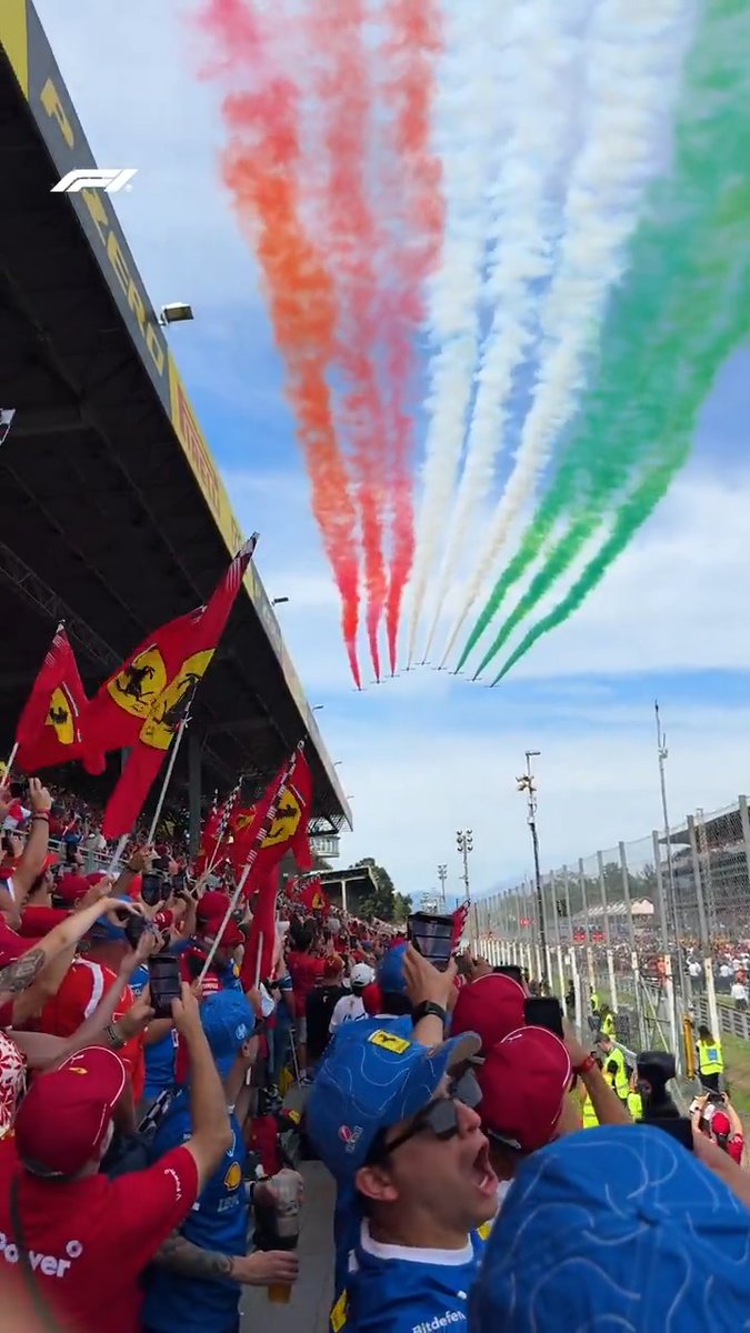 What it means to be Tifosi 🇮🇹 #F1 #ItalianGP