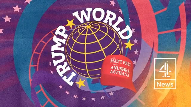 Buckle up for TrumpWorld, the new Channel 4 News podcast that takes you inside the chaos, drama and consequences of Donald Trump’s America. New episodes every Wednesday on YouTube, Spotify, and wherever you get your podcasts.