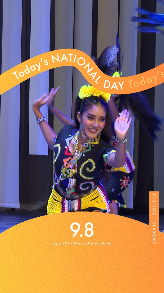 ◤Today’s NATIONAL DAY -09.08-◢ 今日の #大阪・関西万博 をご紹介📸✨ 🌎ナショナルデー ～ #マレーシア ～ マレーシアの伝統や文化に触れる時間になりました🇲🇾 expo2025_malaysia #EXPO2025 #きたぞ万博 #HelloEXPO2025 #ナショナルデー #NATIONALDAY