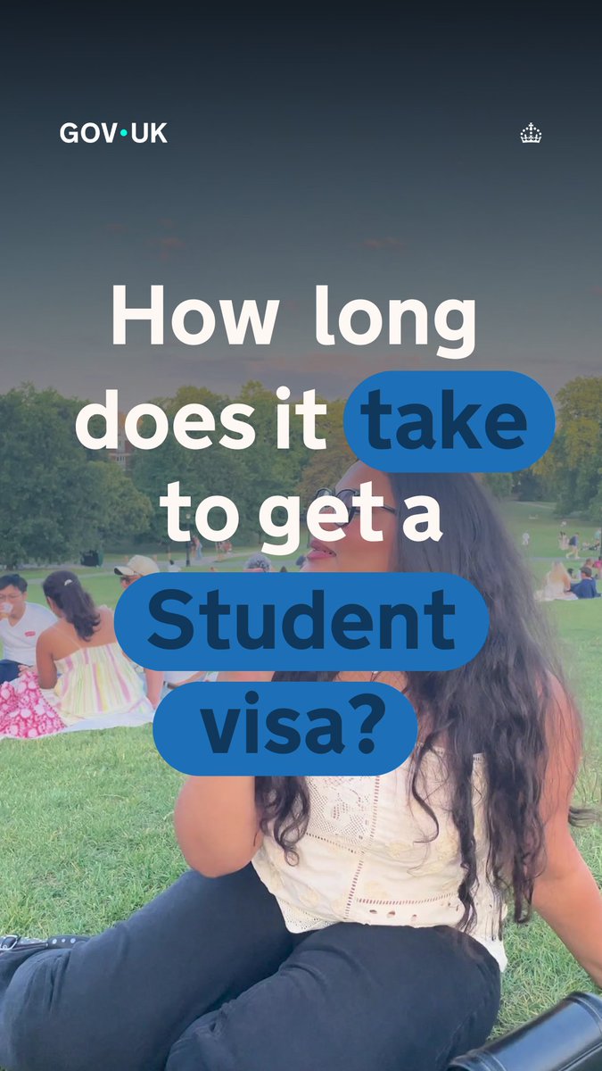✈️ 🇬🇧 If you've been accepted onto a course by a licensed student sponsor, apply now. It usually takes around 3 weeks to get a decision on your student visa.